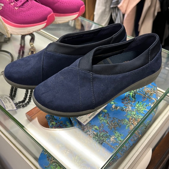 💜Copper Fit Balance Blue Shoes 7.5 - Picture 1 of 4
